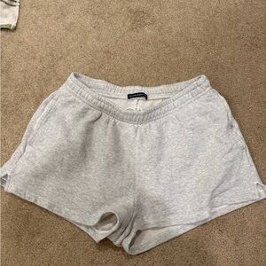 Women's Gray Casual Shorts